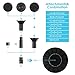 MADETEC Solar Birdbath Fountain Pump, Solar Outdoor Water Fountain Panel Kit for Bird Bath,Small Pond,Garden and Lawn (1.4W), Black