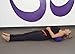 YogaAccessories Pranayama Cotton Yoga Bolster, Purple