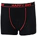 DOURA Boy Underwear Toddler Boxer Briefs Short Leg Dyed Cotton Midcut Pack 5 (9 to 11 Years, Large)