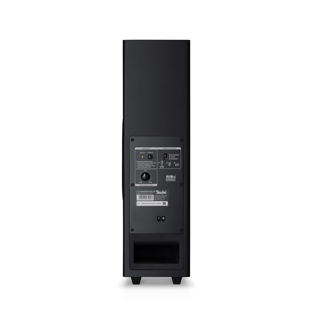 Teufel CINEBAR 11 Mk4-2.1 Dolby Atmos Soundbar mit kabellosem Platzsparender Subwoofer, Bluetooth, HDMI 3D ARC CEC, 4K Pass Through, Touch Panel - schwarz 4
