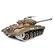 Heng Long Pro Edition Remote Control 2.4Ghz 1/16 Scale US Army M26 Pershing RC Heavy Tank with Metal Gear Tracks, Airsoft RC Tank