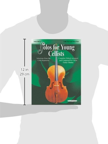 Solos for Young Cellists - Cello Part and Piano Accompaniment, Volume 6: Selections from the Cello Repertoire: 06 - Image 4