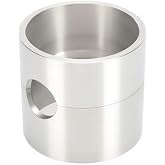 Sand Casting Sandbox, Aluminum Alloy Delft Clay Casting Molds, Small DIY Metal Jewelry Casting Mold, High Temperature Jewelry Ring Casting Sandbox Melting Pot for Jewelry Makers