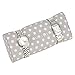 STACKERS jewelry box | duck egg blue & gray polka dot watch & bracelet pad stacker accessory