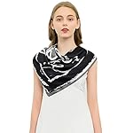 100% Pure Mulberry Silk Scarf Large Square 35'' x 35''- Breathable Lightweight Women's Neckerchief -Digital Printed Headscarf 100% Pure Mulberry Silk Scarf Large Square 35'' x 35''- Breathable Lightweight Women's Neckerchief -Digital Printed Headscarf