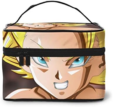 Cau-lifla Dra-gon Ba-ll Super Go-ku Rectangular Cosmetic Travel Bag Makeup Storage Toiletry