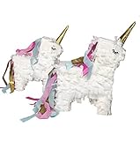 Unicorn Pinata Mini - SET OF 2 - Unicorn Party - Table Decor - Photo Booth Props - Gift Favors