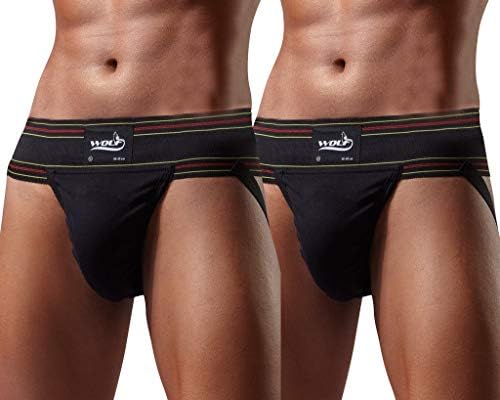 C2C Wolf Supporter - White Jockstraps (Pack of 2) Light Weight