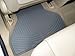 BMW All Weather Rear Rubber Floor Mats 323 325 328 330 Sedan & Wagon (1999-2005), Coupe (2000-2006) - Black