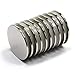 CMS Magnetics - (10 Count, 1.26”x1/16”) Powerful Neodymium Disc Magnets, Strong Disc Rare Earth Magnet for Fridges, Crafts, Iron Filing Demo, Science & DIY Projects