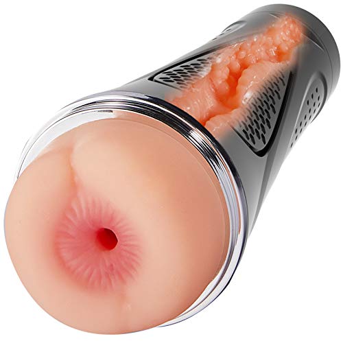 Moruioy Anal Masturbator Cup, 3D Realistische Anus masturbieren Mann, Manuelle Cup-Masturbatoren, Silikon Sexspielzeug für männer, Erotik