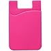 Sundarling Smartphone Card Holder Phone Wallet Silicone Card Pouch for Cellphone IPhone Card Pocket Dispatch at Random Color (Pack of 3)