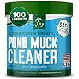 ProSpring Labs Pond Clarity Solution| Fish Pond Clarity Solution | Sludge Dissolver for Fish Pond 100 Tablets
