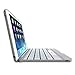 ZAGG Cover for iPad mini & iPad mini Retina , Hinged with Blacklit Keyboard - White