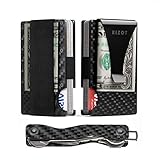 Carbon Fiber Wallet & Key Organizer | Metal Wallet | RFID Wallets For Men | Credit Card Holder | Minimalist Wallet | Thin Wallet | Key Wallet | Business Card Holder | Slim Wallet | Gifts For Men