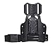 Safariland 9006494 6004 Single Strap Leg Shroud with DFA Black primary