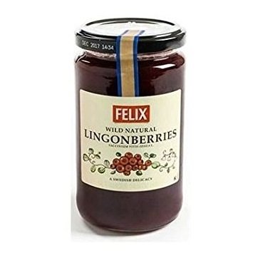 Swedish Lingonberry Preserves by Felix 14.5 ounce (Pack of 2)