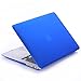 Valawy - Newest Version 13-inch Dark Blue Rubberized Hard Case for MacBook Air 13.3