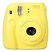 Fujifilm Instax Mini 8 Instant Film Camera (Yellow) with Fujifilm Instax Mini 6 Pack Instant Film (60 Shots) + Compact Bag Case + Batteries Top Kit - International Version (No Warranty)