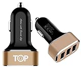 Car Charger, TopG Smart Mini 2 Smart Port Car Charger for iPhone 7 6S Plus 6 Plus 6 5SE 5S 5 5C 4S, Samsung Galaxy S7 S6 Edge, Note 5 4 S5 Tab S,LG G5 G4,HTC,Nexus 5X 6P,iPads Pro Portable