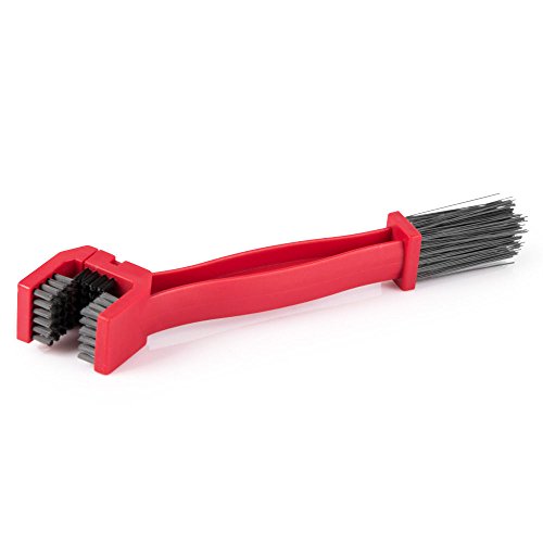 MOTO4U Motorcycle & Bike Universal Chain Grunge Cleaning Brush/Tool For Honda Kawasaki Suzuki Yamaha DirtBike MX Steet Sport Off-Road Motorcycles ATVs Quad Bicycles (2 PACK)