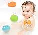 Efast Bath Toy, Basketball Hoop Bathtub Bath Toy for Boys and Girls with 3 Balls (-Blue)