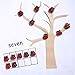 BESTTOYHOME 30pcs Mini Acrylic Owl Table Scatters Vase Filler Fall Decoration