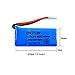 4pcs 3.7V 500mAh Lipo Quadcopter Drone Battery + 4 In 1 Battery Charger For JJRC H31 H37 H6D Hubsan X4 FPV H107C H107D H107L H107P H108 JXD392 JXD388 JXD385 UDI U816A RC Quadcopter