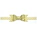 JIMUKEE Baby Girl Birthday Crystal Glitter Crown Bow Headbands Princess Shiny Tiara Hair Accessories With Gift Box