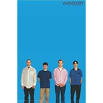 Weezer - Blue Poster - Officially Licensed - Laminated - 24.5