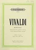 Konzert für Violine, Streicher und Basso continuo a-Moll op. 3 Nr. 6 RV 356: aus 