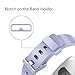 GEAK for Fitbit Versa Bands, Classic Sports Replacement Watch Band for Women Small Periwinkle