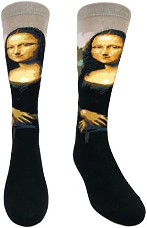 JHJ Design Knitted Socks Masterpiece (Mona Lisa)
