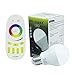 Wireless LED Bulb Tanbaby Bulb 6W Multicolored Changing Lights Dimmable with 4-Zone Bluetooth Remote Controller