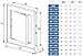 Access Panel Door 6'' x 6'' Inch - White Opening Flap Cover Plate - Box Door Lock - Door Latch