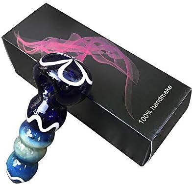 Portable Glass Art Tube Handcrafted 4.1 inch TKA08