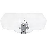 Universal Motorcycle Extension Clear Motorcycle Airflow Adjustable Windscreen Wind Deflector