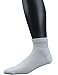 Yomandamor Men's Diabetic Ankle Socks with Seamless Toe and Non-Binding Top,6 Pairs L Size(10-13)