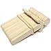 CraftySticks, 50 Pack People Shaped Wooden Craft Sticks, 5.25