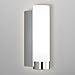 Linea di Liara Elina Chrome Wall Sconce Frosted Glass Shade Modern Sconces Wall Lighting Fixture Bathroom Sconce Vanity Wall Sconce and Wall Lamp for Living Room, UL Listed