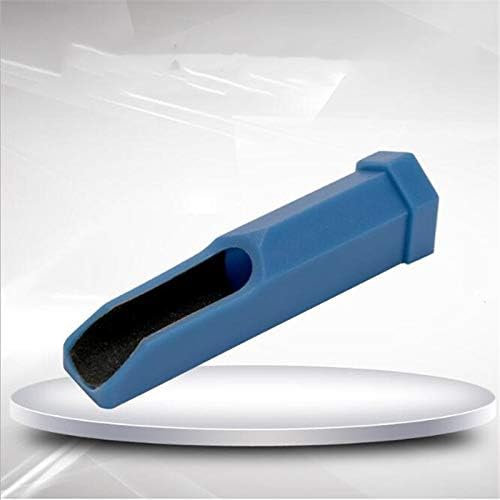 CYNDIE Pool Cue Tip Trimmer Billiards Pool Cue Tip Shape Corrector Plastic Trimmer File with Sandpaper Billiards Snooker Pool Tool Snooker Repair Accessories