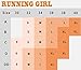 RUNNING GIRL Sports Bras for Women, Padded Backless One Shoulder Sports Bra Pack Medium Support