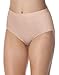 Bali Comfort Revolution Women`s Microfiber Seamless Brief , nude, 8/9