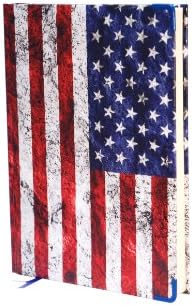 PoliAgendas PoliBook Large Ruled Sheets Notebook with Texturized Cover, I Listen to American Music (LISTENAMRULED/1)