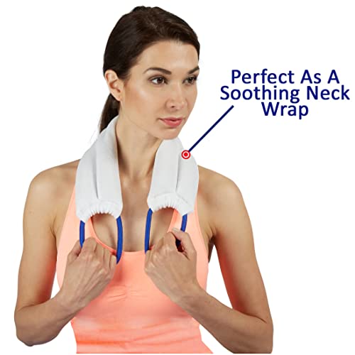 Bed Buddy Neck Heating Pad and Microwave Heating Pad, Heated Neck Wrap - Heating Pad For Neck, Sore Muscles - Microwavable Neck Heating Pad, Heating Pad For Cramps, Neck Warmer