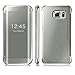 Tenworld Samsung Galaxy S7 Edge Case Cover ! ! ! Clear View Mirror Flip Case Cover