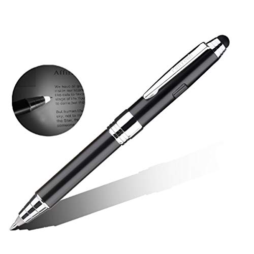 Penyeah LED Flashlight Pen -Pen Light with Stylus Pen Tip Multi-function Capacitive Touch Screen Pen - Helpful for Touching Reading or Writing - P12 - White Light - Thumbnail 6