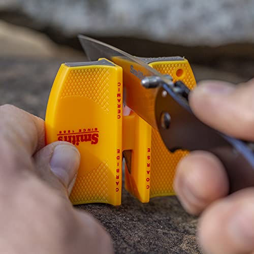 Smith’s CCKS 2Step Knife Sharpener Yellow 2Step Preset Coarse