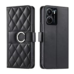 Lucyliy Compatible with vivo Y16 4G Case Flip PU