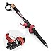 MAXBONA Trekking Poles Collapsible for Hiking – Nordic Walking Sticks of Carbon Fiber – Anti Shock, Ultra Strong & Lightweight w/Sweat Absorbing Natural Cork & EVA Grips – All Terrain Tips/Carry Bag
